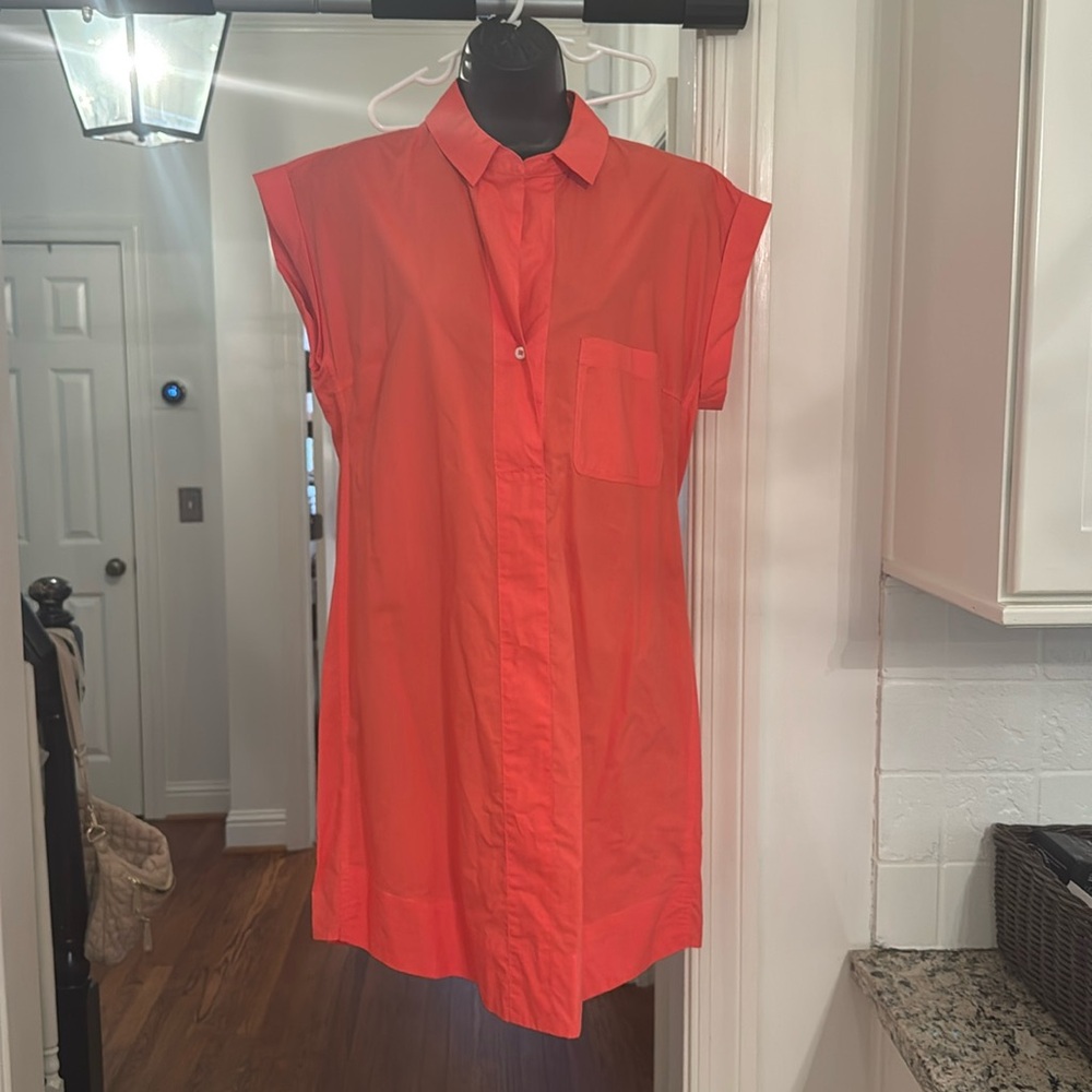 Coral dress
